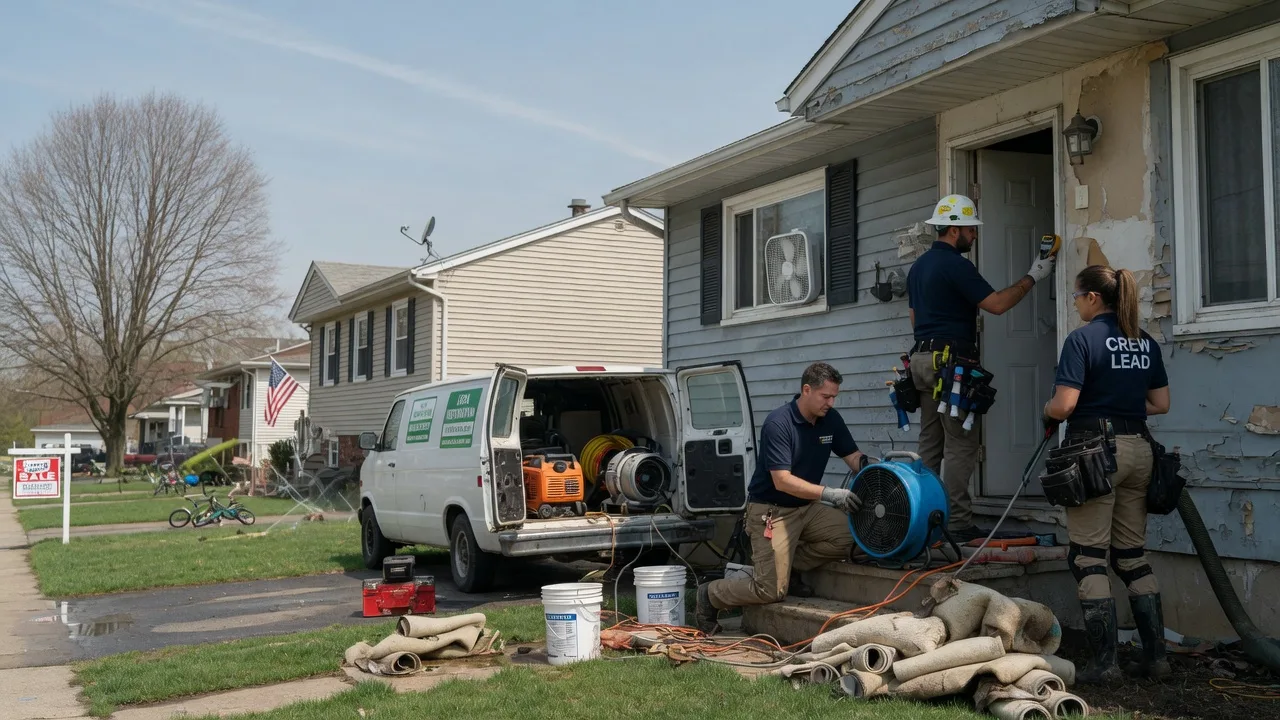 Flood Cleanup in Earl Park, IN near me