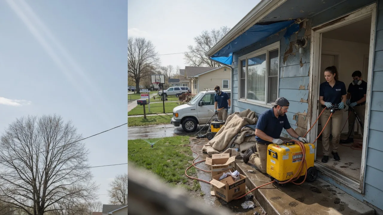 Basement Flood Cleanup in Earl Park, IN near me